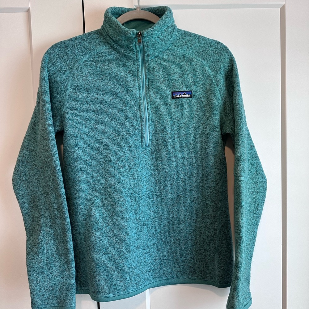 Patagonia Aqua Quarter-Zip Fleece